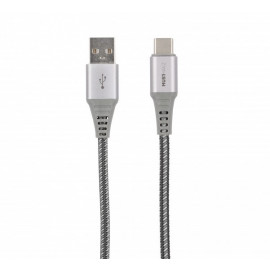 Musthavz - Cavo in nylon USB-A 2.0 - USB-C - 1 metro