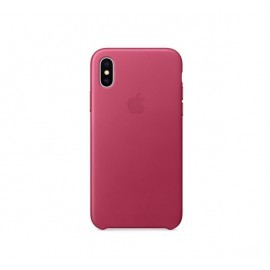Apple leather case iPhone X / XS pink