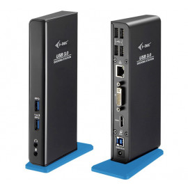 i-Tec - Docking Station con USB-A 3.0 Dual HDMI DVI
