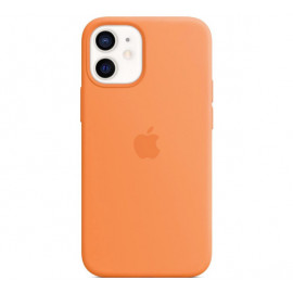 Apple Silicone case iPhone 12 / iPhone 12 Pro Kumquat