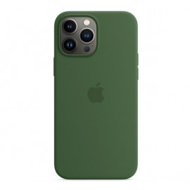 Apple - Cover MagSafe in silicone per iPhone 13 Pro - Verde trifoglio