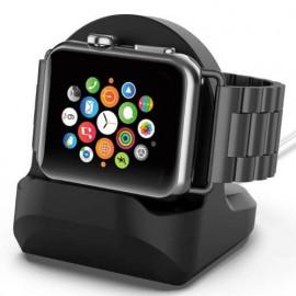Casecentive - Dock di ricarica Apple Watch 1 / 2 / 3 / 4 - Nero