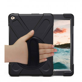 Casecentive Handstrap - Case con impugnatura per iPad Pro 10.5 / Air 10.5 (2019) - Nero