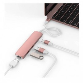HyperDrive USB-C Adapter HDMI USB 3.1 rosé gold 