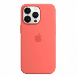 Apple - Cover MagSafe in silicone per iPhone 13 Pro Max - Pink Pomelo
