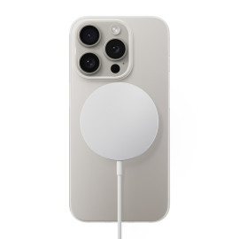 Nomad - Cover Super Slim per iPhone 15 Pro Max - Bianco ghiaccio