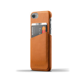 Mujjo wallet leren case iPhone 7/8 bruin