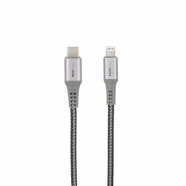 Musthavz - Cavo in nylon USB-C - Lightning - MFi 1 metro