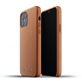 Mujjo Leather Case iPhone 12 / iPhone 12 Pro bruin