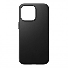 Nomad Modern Magsafe - Cover in pelle per iPhone 14 - Nero