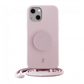 PopSockets - Cover con cordoncino PopGrip per iPhone 14 Plus - Rosa