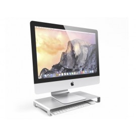Satechi - Supporto in alluminio per iMac e Macbook - Argento