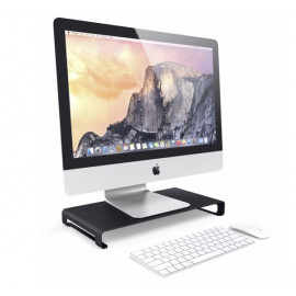 Satechi - Supporto in alluminio per iMac e Macbook - Nero
