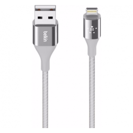 Belkin DuraTek Lightning naar USB Cable 1.2m zilver