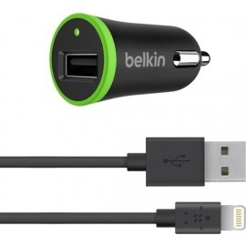 Belkin BOOST UP Autolader 2.4A met Lightning zwart