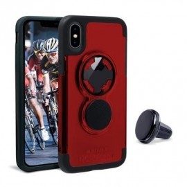 Rokform Crystal case iPhone X / XS rood