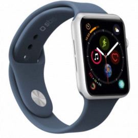 SBS - Cinturino in silicone per Apple Watch M / L - 38 / 40mm - Blue