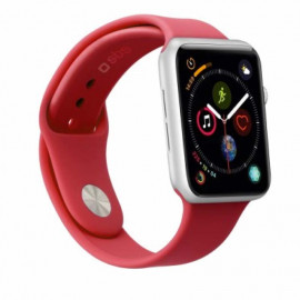 SBS - Cinturino in silicone per Apple Watch M / L - 38 / 40mm - Red
