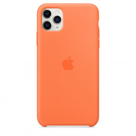 Apple - Cover MagSafe in Silicone per iPhone 11 Pro Max - Vitamin C Orange