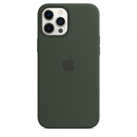 Apple - Cover MagSafe in Silicone per iPhone 12 Pro Max - Cypress Green