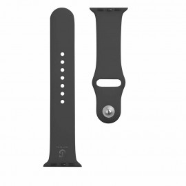 Tactical - Cinturino tattico in Silicone per Apple Watch 38 / 40 / 41 mm - Nero