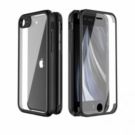 Valenta - Cover Bumper in vetro temprato per iPhone 7/8/SE (2020/2022)