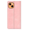 Casecentive - Cover a portafoglio in pelle con chiusura a scatto per iPhone 13 - Rosa