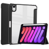 Casecentive Tri-Fold - Case per iPad Mini 6 (2021) con portapenna - Trasparente