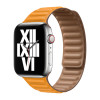 Apple Leather Link - Cinturino in pelle Apple Watch 38mm / 40mm / 41mm - S/M - California Poppy