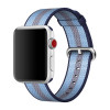 Apple Woven Nylon - Cinturino per Apple Watch 42mm / 44mm / 45mm / 49mm - Midnight Blue