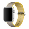 Apple Woven Nylon - Cinturino per Apple Watch 38mm / 40mm / 41mm - Yellow / Light Gray