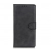 Casecentive - Cover a portafoglio in pelle con chiusura a scatto per iPhone 13 - Nero