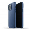 Mujjo Leather Case iPhone 13 Pro blauw