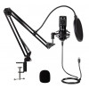 Gear4U - Microfono per streaming con supporto regolabile