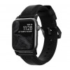 Nomad Traditional - Cinturino in pelle per Apple Watch 42mm / 44mm / 45mm / 49mm - Nero