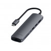 Satechi - Adattatore Multiporta USB-C Slim - Grigio scuro