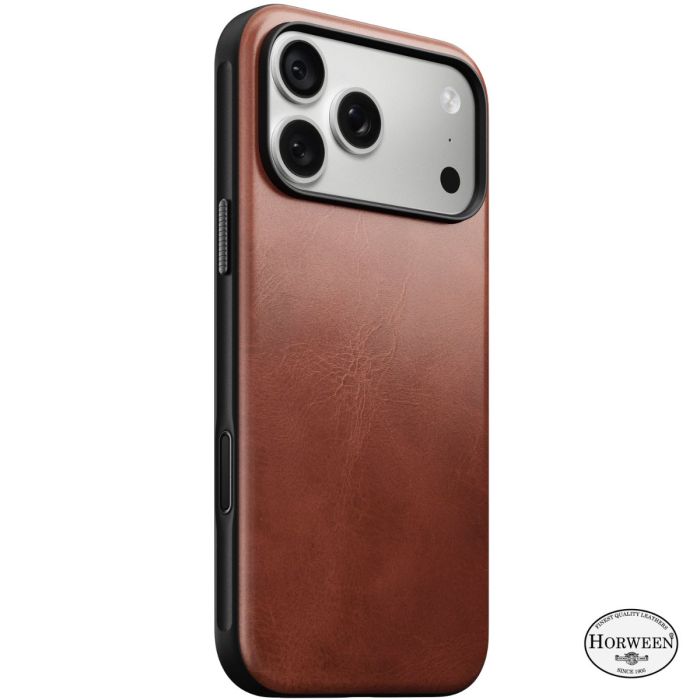 Nomad Custodia Modern in Pelle Horween iPhone 18 Pro Max Olde Dublin