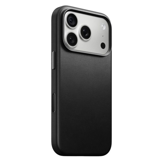 Nomad Traditional Camino Custodia in Pelle iPhone 18 Pro Nera