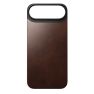 Nomad Custodia Magnetica in Pelle per iPhone Air Marrone rustico Horween sticky
