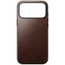 Nomad Custodia Tradizionale in Pelle per iPhone 17 Pro MaxMarrone rustico Horween sticky