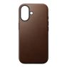 Nomad Custodia Moderna in Pelle per iPhone 17 Marrone sticky