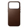 Nomad Custodia Tradizionale in Pelle per iPhone 17 Pro Marrone sticky