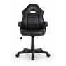 Ranqer - Sedia da Gaming Junior Warrior per bambini - Nero sticky