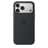 Cover in Silicone Apple MagSafe iPhone 17 Pro Max Nero sticky