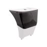 LitterHopper con coperchio – Sistema automatico di ricarica della lettiera per Litter Robot 4 bianco sticky