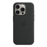 Apple - Custodia in Silicone MagSafe per iPhone 15 Pro - Nero  sticky