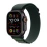 Apple Alpine Loop Apple Watch 44mm / 45mm / 46mm / 49mm Verde Scuro Grande sticky