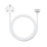 Apple Adapter Plug Slip-on Duck Head Adattore con Cavo Prolunga GB / UK (Regno Unito) sticky