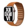 Cinturino in pelle Apple Watch M/L 38 mm / 40 mm / 41 mm Marrone dorato sticky
