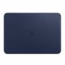Apple - Custodia in pelle per MacBook 13" (2016 - 2022) - Midnight Blue sticky